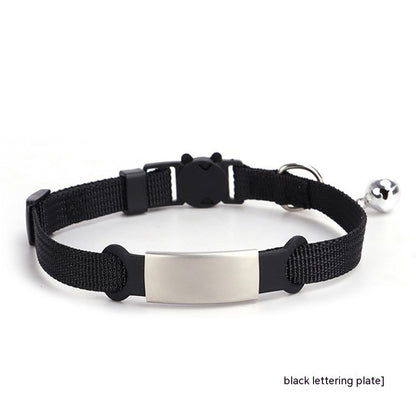 8-color Cat Collar With Detachable Buckle